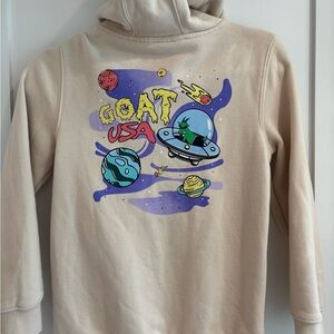 NEW! GOAT USA Kids Space Hoodie: youth medium